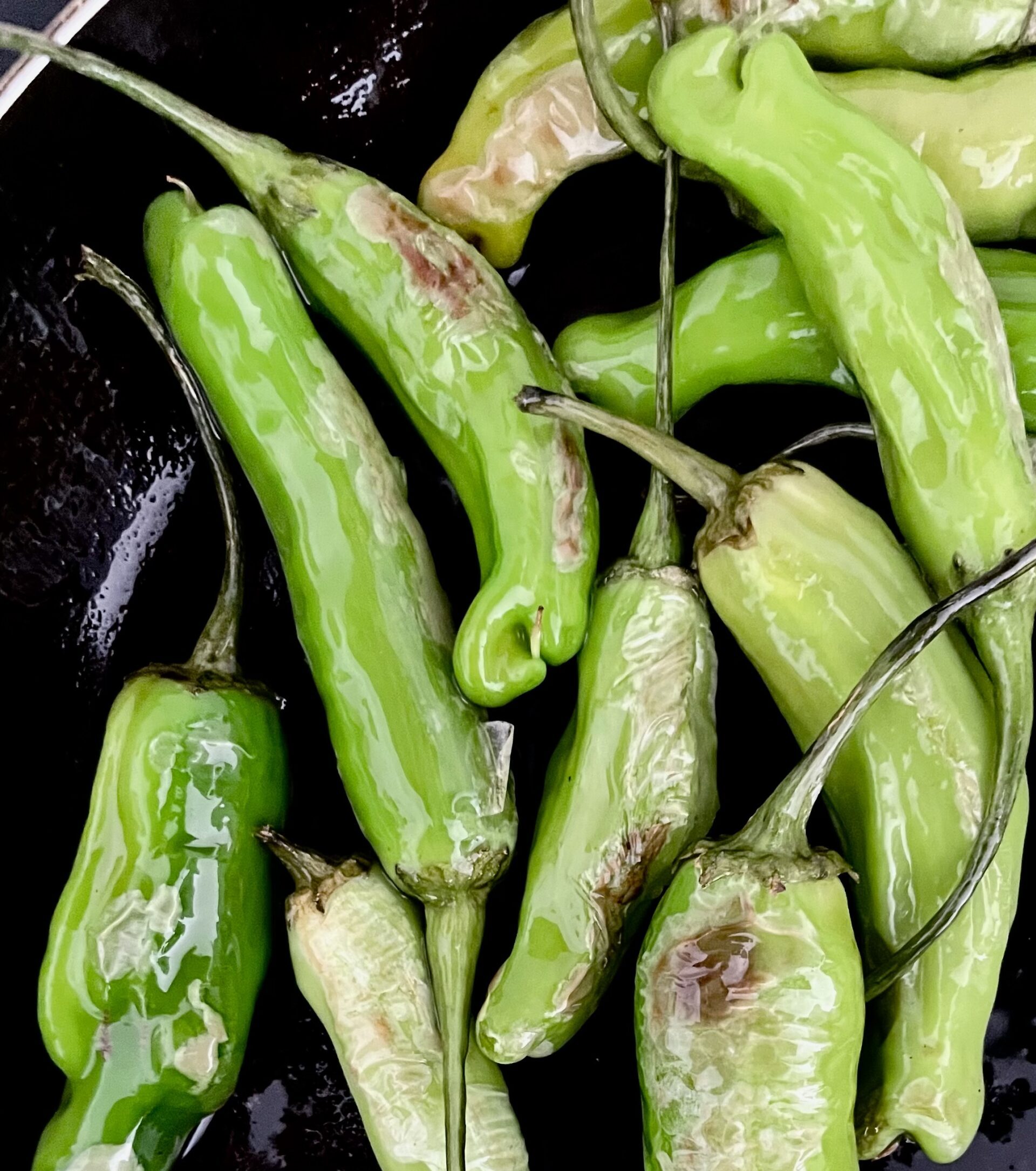 Blistered Soshito Peppers